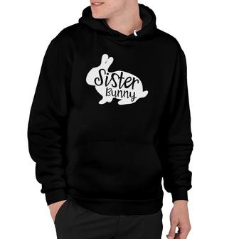 Sister Bunny Cute Rabbit Family Easter Gift Hoodie | Mazezy