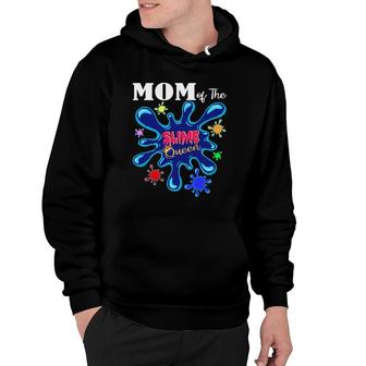 Slime Mother Matching Birthday Party Mom Of The Slime Queen Hoodie | Mazezy