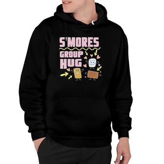 S'mores Group Hug Funny Camping Hoodie