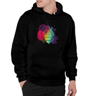 Sober Recover Sobriety Splash Aa Alcoholic Abstinence Hoodie | Mazezy