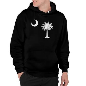 South Carolina Flag Vintage Style Hoodie | Mazezy