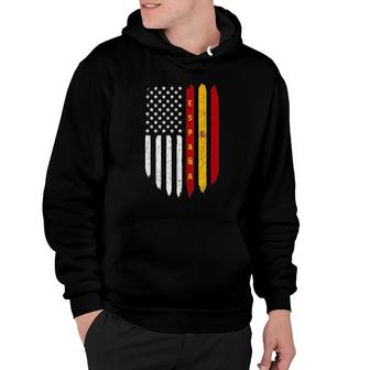 Spanish American Flag Spain Roots Dad Gift Espana Tank Top Hoodie | Mazezy
