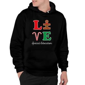 Sped Special Education Love Hoodie | Mazezy