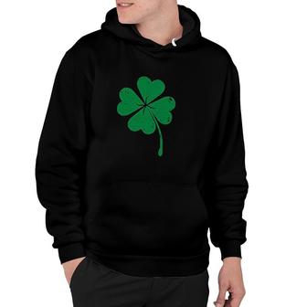 St Patricks Day Four Leaf Clover Saint Patrick Irish Hoodie | Mazezy