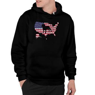 Staffordshire Bull Terrier American Flag Usa Patriotic Gifts Hoodie | Mazezy