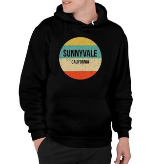Sunnyvale California Sunnyvale Vintage Retro Hoodie | Mazezy