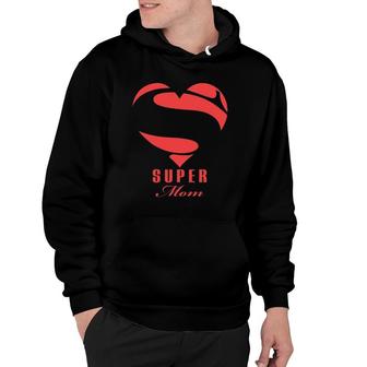 Super Mom Superhero Gift Mothers Day Hoodie - Thegiftio UK