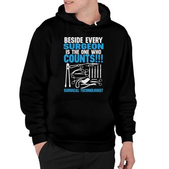 Surgical Technologist Counts Christmas Gift Hoodie | Mazezy