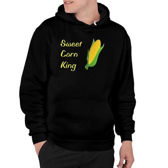 Sweet Corn King Foodie Gift Hoodie | Mazezy