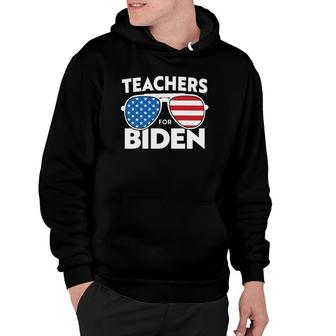 Teachers For Biden - Cool Uncle Joe Aviator Sunglasses  Hoodie