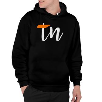 Tennessee State Flag Orange White Home Retro Football Fan Hoodie | Mazezy