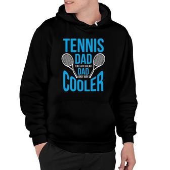 Tennis Dad Funny Cute Father's Day Hoodie | Mazezy