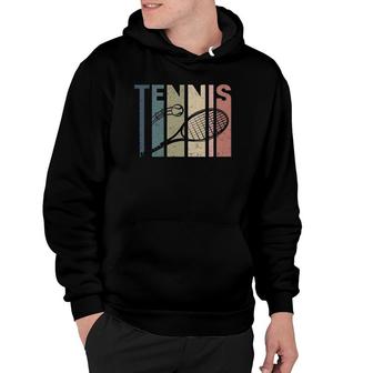 Tennis Retro Tennis Lover Player Coach Hoodie | Mazezy
