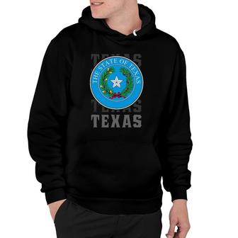 Texas Seal Of The Lone Star State Hoodie | Mazezy
