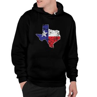 Texas State Flag Map Hoodie | Mazezy