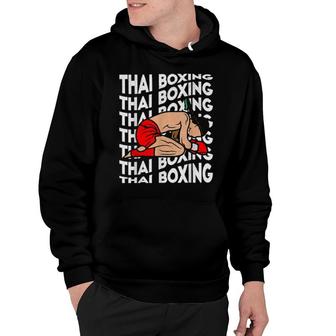 Thai Boxing Kickboxing Sports Boxer Muay Thai Hoodie | Mazezy