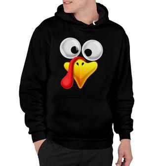 Thanksgiving Turkey Face Matching Family Costume Gift Kids Hoodie | Mazezy DE
