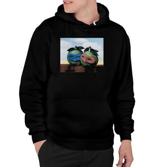 The Hesitation Waltz Famous Painting By Magritte Raglan Baseball Tee Hoodie | Mazezy