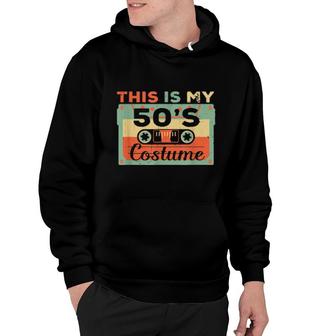 This Is My 50S Costume Cassette Retro Vintage Hoodie | Mazezy