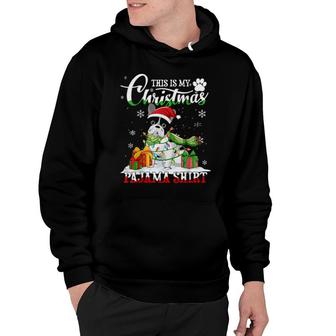 This Is My Christmas Pajama Bulldog Christmas Lights Hoodie | Mazezy