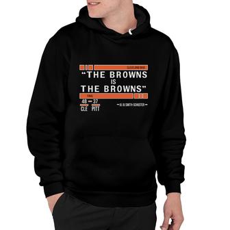 Throck The Browns Is The Browns Hoodie | Mazezy
