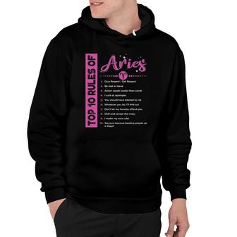 Top 10 Rules Of Aries Birthday Hoodie | Mazezy
