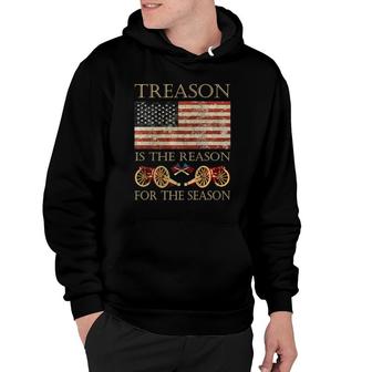 Treason Is The Reason For The Season Independence Day Hoodie | Mazezy AU