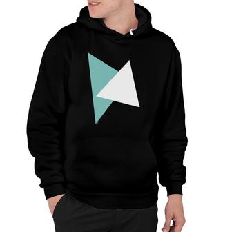 Triangle Pattern Abstract Geometry Shapes Hipster Hoodie | Mazezy