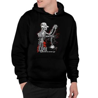 Trucker Driving To Life Hoodie | Mazezy