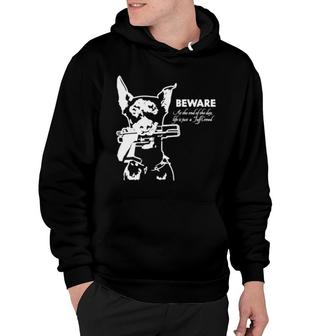 Tuff Crowd Beware Sweat Hoodie | Mazezy