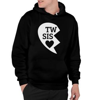 Twin Sisters Heart Matching Set 1 Of 2 Ver2 Hoodie | Mazezy