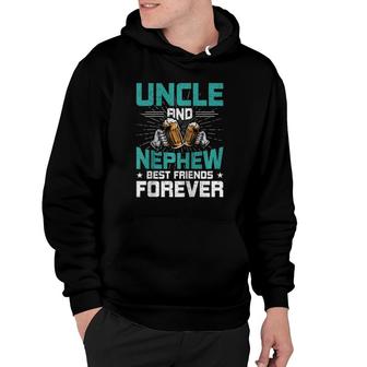Uncle And Nephew Best Friend Forever Uncle Raglan Baseball Tee Hoodie | Mazezy
