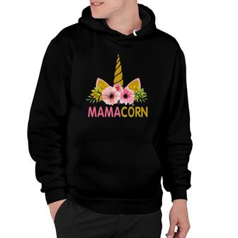 Unicorn Mom Funny Mamacorn For Mother's Day Hoodie | Mazezy