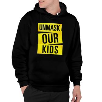 Unmask Our Kids American Stand Usa Hoodie | Mazezy