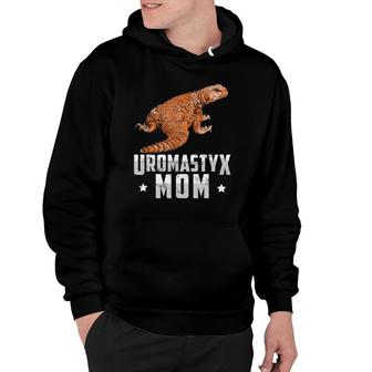 Uromastyx Mom Geyri Red Funny Saying Dabb Lizard Mali Hoodie | Mazezy