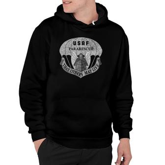 Us Air Force Usaf Pararescue Pj Rescue Medic Recovery Hoodie | Mazezy UK