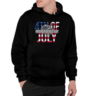 Us Happy Independence Day 4Th July Flag Eagle For Women Men Hoodie | Mazezy