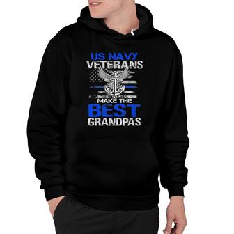 Us Navy Veterans Make The Best Grandpas - Father's Day Hoodie | Mazezy