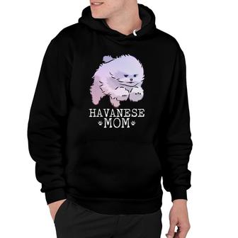 Vintage Havanese Mom Funny Dog Lover Gift For Mama, Mother Hoodie | Mazezy