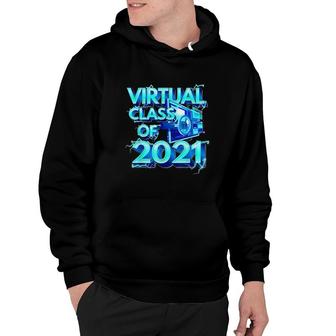 Virtual Senior 2021 Class Of 2021 Senior Hoodie - Thegiftio UK