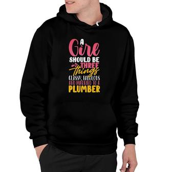 Wedding Anniversary Gifts For Wife Plumber Married Girl Gift Hoodie | Mazezy