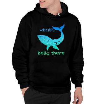 Whale Lover Hello There Summer Hoodie | Mazezy