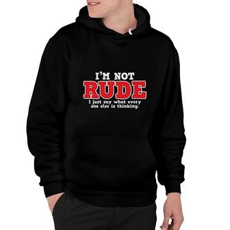 What Every One Else Is Thinking Hoodie | Mazezy