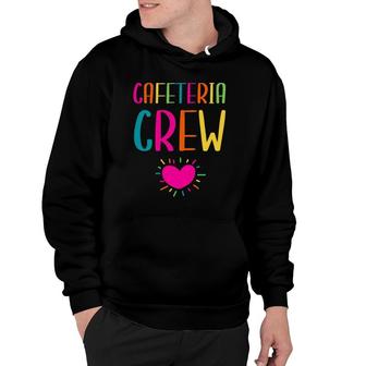 Womens Cafeteria Worker Appreciation Gift Lunch Lady Crew Hoodie | Mazezy
