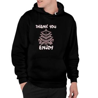 Womens Chinese Food Take Out Thank You Enjoy House Chinese Take Out Hoodie - Thegiftio
