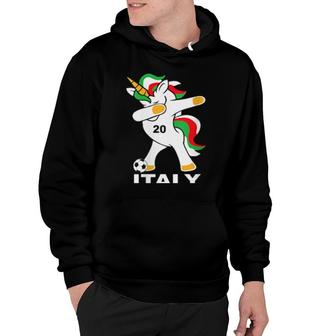 Womens Dabbing Unicorn Italy Dabbing Unicorns Italy Dab Dabbing Hoodie | Mazezy