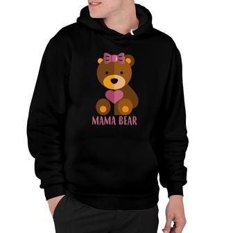 Womens Mama Papa Bear Matching Couple S Tees Outfits Hoodie | Mazezy