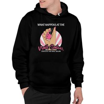 Womens Nail Tech Quote For A Manicurist Hoodie | Mazezy