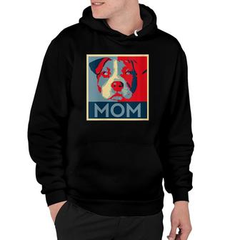 Womens Pitbull Mom Dog Lover Pit Bull Rescuer Gift For Mother Hoodie | Mazezy