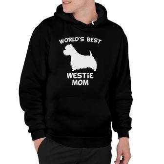 World's Best Westie Mom Dog Owner Hoodie | Mazezy